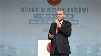 الرئيس التركي: نهدف لجعل جميع منازل إسطنبول آمنة من الزلازل خلال 5 سنوات