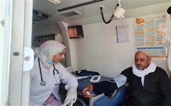 تنظيم قافلة طبية ضمن «حياة كريمة» أمام حديقة «صنعاء» ومدينة دسوق بكفر الشيخ