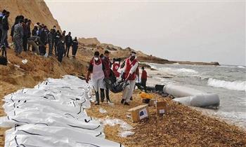 انتشال جثث 34 مهاجراً قبالة السواحل الليبية