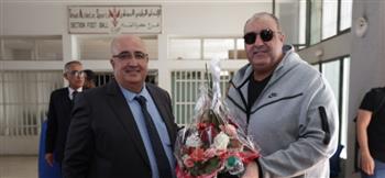 رئيس مقاطعة عين السبع يحتفي ببعثة الأهلي في المغرب