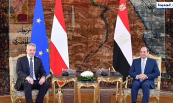 الرئيس السيسي: العلاقات المصرية النمساوية قائمة على السعي لمد جسور الصداقة
