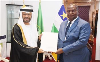 رئيس الإمارات يدعو رئيس أفريقيا الوسطى لحضور قمة المناخ COP28