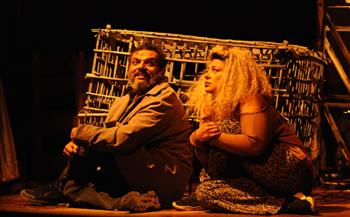 افتتاح عرض «شتات» للمخرج سعيد سليمان على مسرح الهناجر (صور)