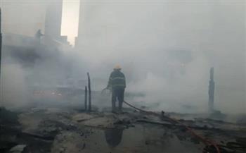 الحماية المدنية تسيطر على حريق اندلع داخل كنيسة الأنبا كاراس بأسيوط 