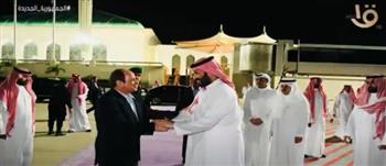 شاهد.. ولي العهد السعودي يستقبل الرئيس السيسي بحفاوة خلال زيارته إلى جدة