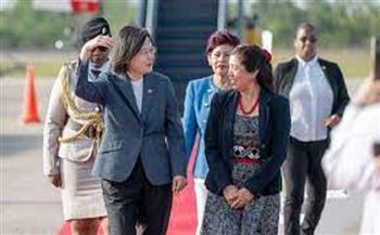 رئيسة تايوان تزور بيليز في ختام جولتها بأمريكا الوسطى