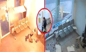 في اللحظة الأخيرة.. رجل ينجو من انفجار في محل مخصص لغسل الملابس بإسبانيا