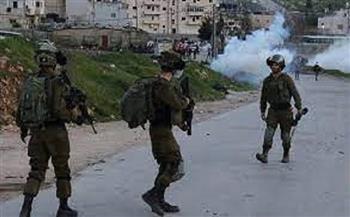 الاحتلال الاسرائيلى يحاصر مدرسة ذكور تقوع فى شرق بيت لحم