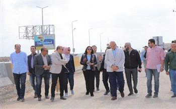 محافظ دمياط تتابع الموقف التنفيذي لمشروع تطوير مدخل منطقة شطا