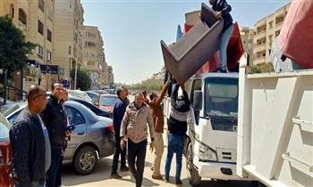رفع إشغالات وضبط مواد غذائية فاسدة خلال حملات رقابية بالإسكندرية 