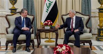 رئيسا العراق وحكومة كردستان يؤكدان أهمية الإسراع في إقرار قانون الموازنة