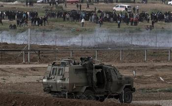 حالات اختناق في اعتداء الاحتلال على تظاهرات شرقي غزة