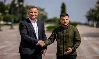 بعد زيارة الرئيس الأوكراني لـ بولندا .. توقيع اتفاق نوايا لدعم كييف عسكريًا