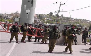 الاحتلال الاسرائيلي يشدد من إجراءاته العسكرية في محيط نابلس