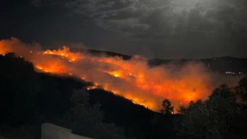 حريق ضخم يأتي على هكتارات واسعة شمال المغرب