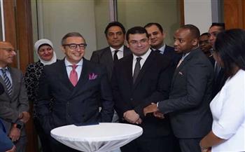 سفير مصر بكينيا يشارك في افتتاح أول فرع للبنك التجاري الدولي في نيروبي