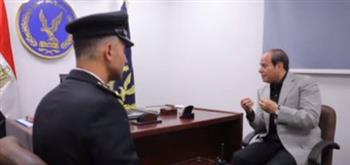 «حقوق الإنسان»: زيارة الرئيس السيسي المفاجئة لقسم شرطة مدينة نصر رسالة لجميع المسئولين
