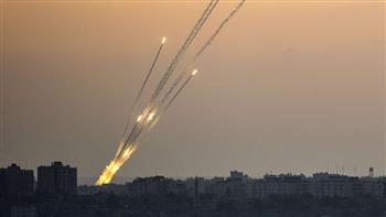 صواريخ المقاومة الفلسطينية تسقط على مُستوطنة بيت شيميش بالقدس المُحتلة