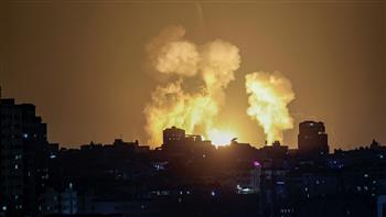 الجيش الإسرائيلي يهاجم مواقع راجمات الصواريخ بغزة