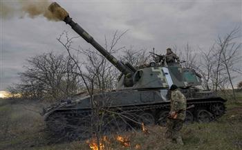 روسيا تدك مواقع المدفعية الأوكرانية