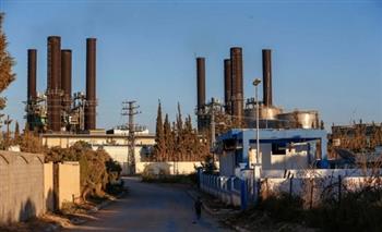 غزة: محطة توليد الكهرباء مهددة بالتوقف عن العمل الإثنين