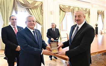 رئيس مجلس النواب يلتقي رئيس جمهورية أذربيجان لتعزيز التعاون بين الجانبين