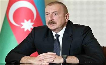 رئيس جمهورية أذربيجان يشيد بدور البرلمان العربي في تعزيز العلاقات العربية الأذرية 