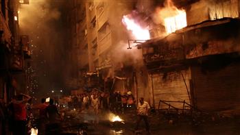 الحماية المدنية تنجح في إخماد حريق شقة سكنية بميدان الجيزة