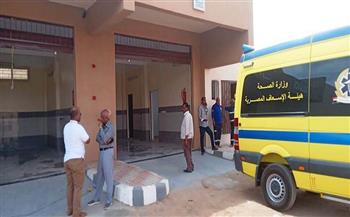 محافظ أسوان يوجه بتلافي ملاحظات مشروعي وحدة إسعاف وعمارات بفارس