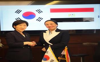 وزيرة البيئة تبحث مع نظيرتها الكورية تعزيز الاستثمارات في مجال إدارة المخلفات