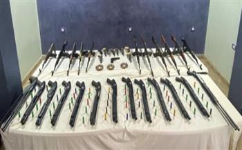 الداخلية تضبط 34 قطعة سلاح فى حملات أمنية بأسيوط