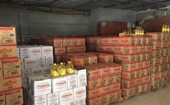 ضبط 9 أطنان زيوت طعام مجهولة المصدر  في مخزن بالقاهرة