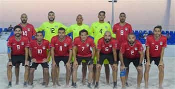 اليوم.. منتخب الشاطئية يواجه موريتانيا بربع نهائي كأس العرب