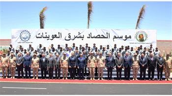 نشاط الرئيس السيسي في أسبوع.. افتتاح حصاد القمح في شرق العوينات الأبرز