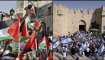 ردود فعل فلسطينية وعربية غاضبة على مسيرة الأعلام الإسرائيلية بالقدس المحتلة
