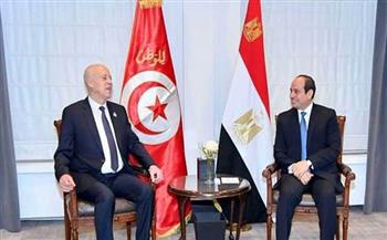 الرئيس السيسي يؤكد تطلع مصر إلى تطوير العلاقات مع تونس
