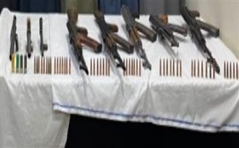 ضبط 20 قطعة سلاح خلال حملة أمنية مكبرة في قنا