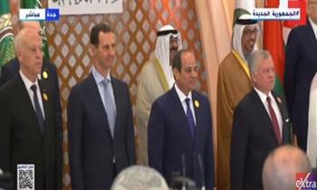 صورة تذكارية للزعماء العرب بمشاركة الرئيس السيسي بالقمة العربية