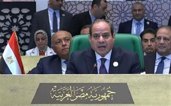 «الحفاظ على الدولة فرض عين».. أبرز تصريحات الرئيس السيسي في القمة العربية بجدة