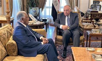 وزير الخارجية يستقبل مبعوث رئيس مجلس السيادة في السودان 