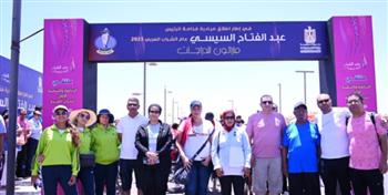 انطلاق ماراثون «الدراجات الهوائية والجري» للمشاركين بملتقى الرياضة الأول للدول العربية