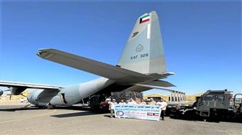 الكويت: إقلاع طائرة من الجسر الجوي لإغاثة السودان بحمولة 10 أطنان من المواد الطبية 