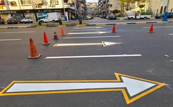 محافظ بورسعيد: استمرار أعمال التخطيط وعمل المطبات بشارع 23 يوليو وطريق اللواء أحمد عبد الله