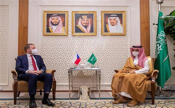 وزير الخارجية السعودي يستقبل نظيره التشيكي