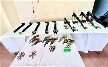 ضبط 43 قطعة سلاح في حملة أمنية بـ أسيوط 