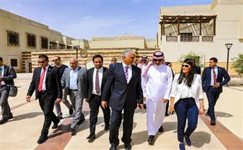 "المشاط" والرئيس التنفيذي للصندوق السعودي للتنمية يتفقدان جامعة الملك سالمان بشرم الشيخ