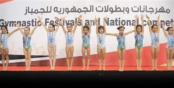 جمباز المقاولون العرب يحرز 18 ذهبية في بطولة الجمهورية