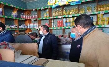 ضبط بضائع مجهولة المصدر في 5 متاجر بالإسكندرية