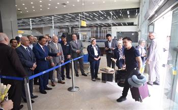 مطار العلمين الدولي يستقبل أولى رحلات طيران الشارتر القادمة من كازاخستان
