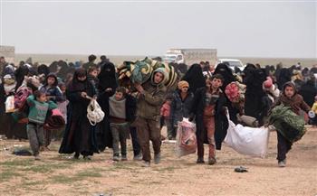 61 عائلة سورية تغادر مخيم الهول تمهيداً لإفراغه